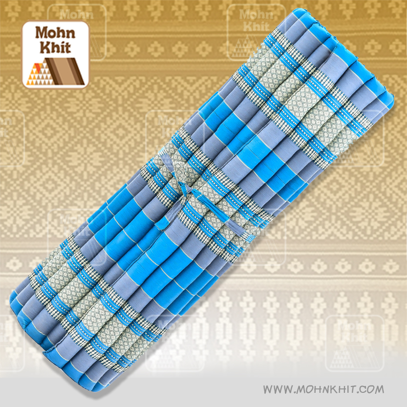 ที่นอนระนาดจัมโบ้ ที่นอนสุขภาพ ไม่ปวดหลัง 6 ฟุต(180x180Cm) //Wave mattresses Spa//Our traditional roll-up Thai Mattress is hand stuffed with natural kapok.