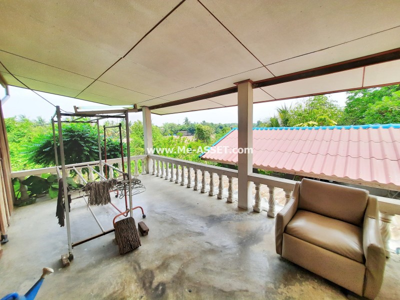 ขายบ้านเดี่ยว ถ.บางบัวทอง-สุพรรณ ต.ระแหง อ.ลาดหลุมแก้ว ปทุมธานี / พื้นที่ 2 ชั้น 200 ตารางวา