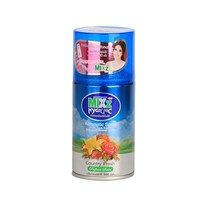 สเปรย์ปรับอากาศ Mixz Hygienic รีฟิล Country Fresh 300 cc.