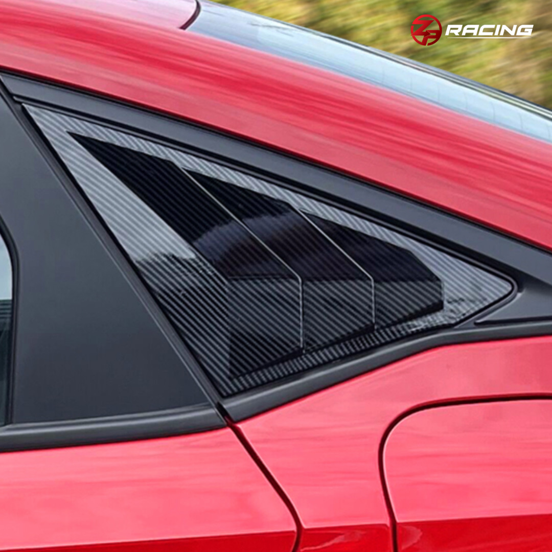 แผ่นปิดกระจกประตูหลัง ครอบช่องกระจกประตูหลัง Honda CIVIC FE
