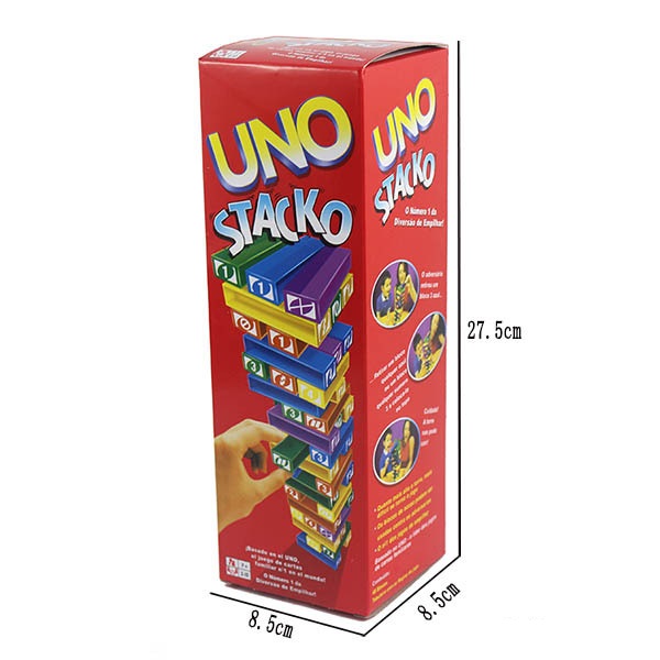 เกมตึกถล่ม Uno Stacko