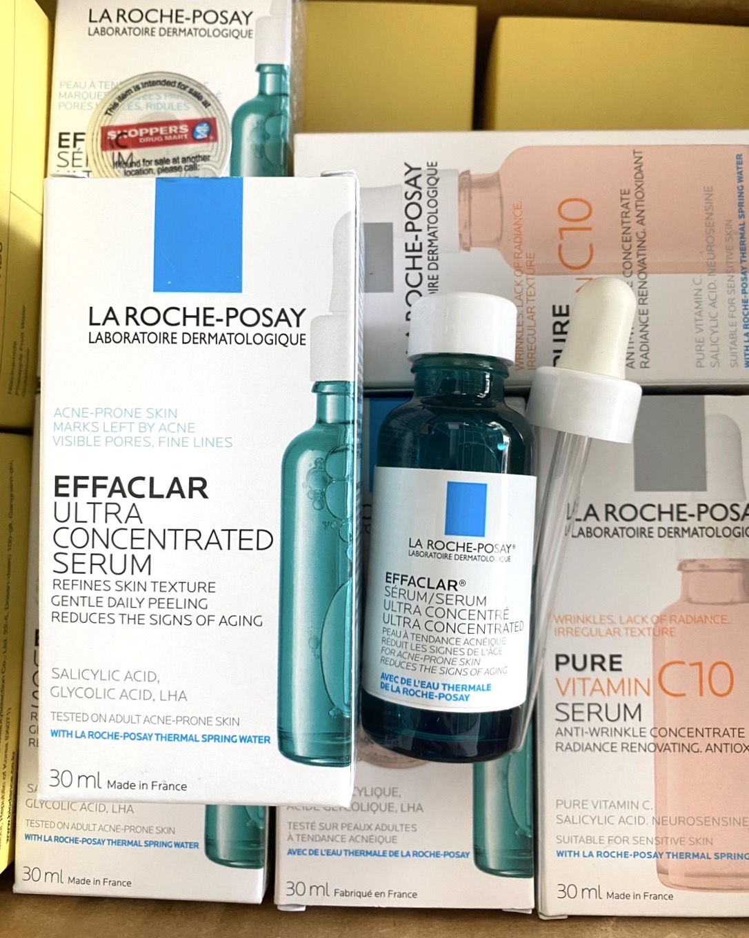 La Roche Posay Effaclar Serum 30ml. เซรั่มสลายสิวอุดตัน