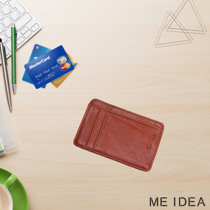 กระเป๋าหนังใส่การ์ด รุ่ร E-rick