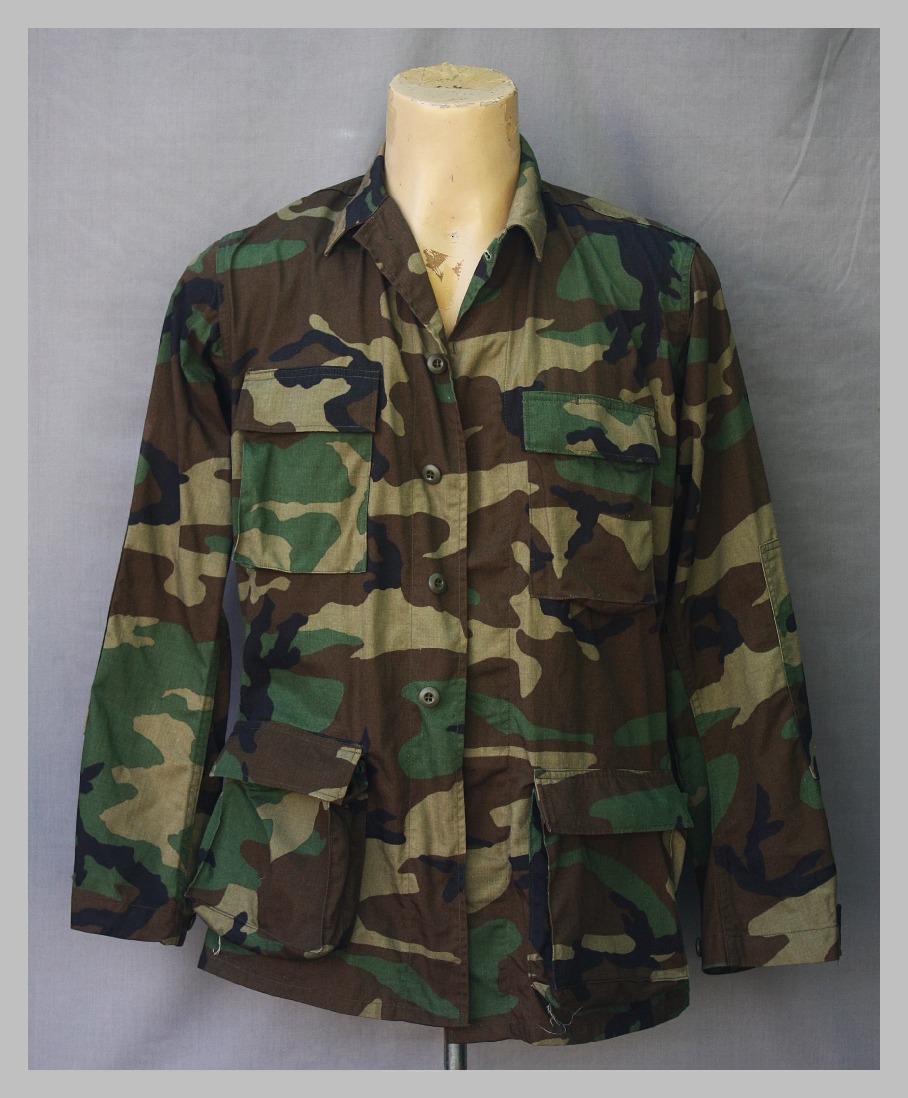 เสื้อทหารสหรับลายพราง BDU