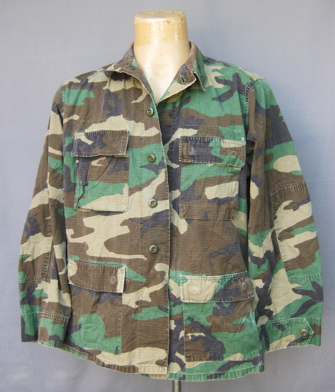 เสื้อทหาร USA ลาย M81 woodland Coat Hot weather