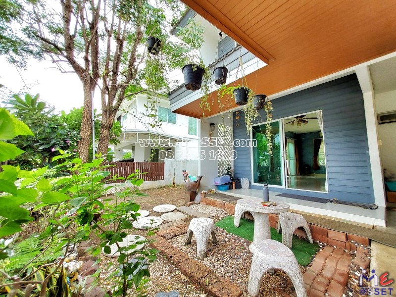 ขายบ้านเดี่ยว ใกล้ ม.มหิดล ย่าน ศาลายา วัดพระเงิน ศรีประวัติ : อินนิซิโอ ปิ่นเกล้า-วงแหวน : 2 ชั้น 50 ตารางวา