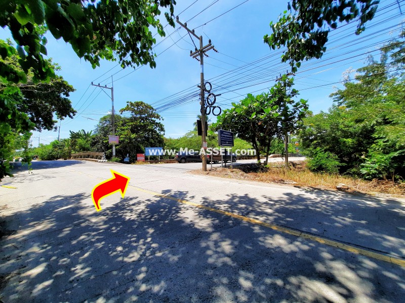 ขายที่ดินเกษตร สวนผสม ถ.บ้านวังนกไข่ ต.หนองนกไข่ อ.กระทุ่มแบน สมุทรสาคร / พื้นที่ 9-1-53 ไร่