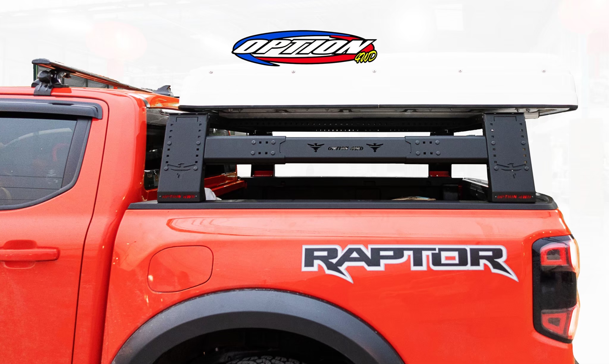 Bed Rack 4 Leg Option4WD สำหรับ Ford Ranger/Raptor Next Gen