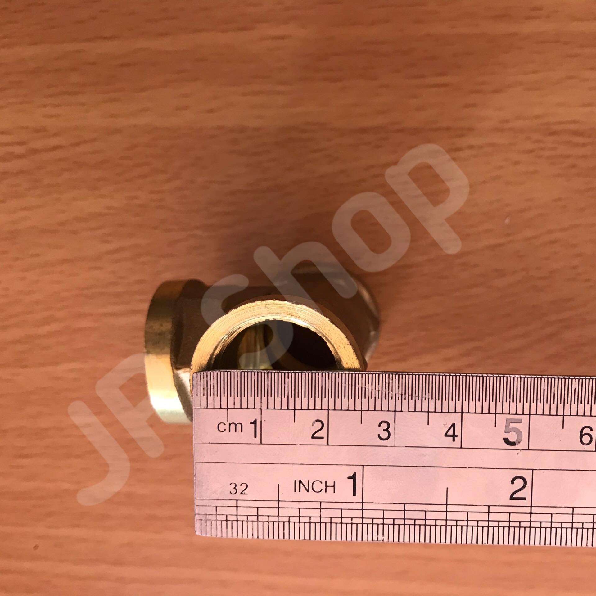 ข้อต่อสามทางทองเหลือง ขนาด 4 หุน เกลียวใน ข้อต่อ สามทาง ทองเหลือง เกลียวใน 4 หุน #0554