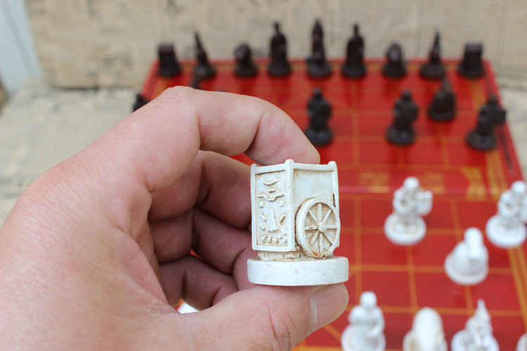 ชุดหมากรุกจีนกองทัพจีนแบบพับ XL