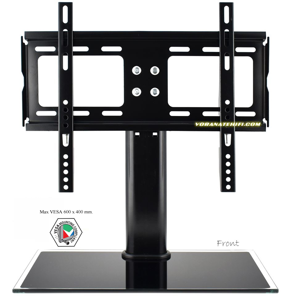 ODM-3755B Universal TV Stand Base+Wall Mount for 37 -55 inch LED TVs, Max VESA 600x400 mm., Weight Capacity 60 Kg.
