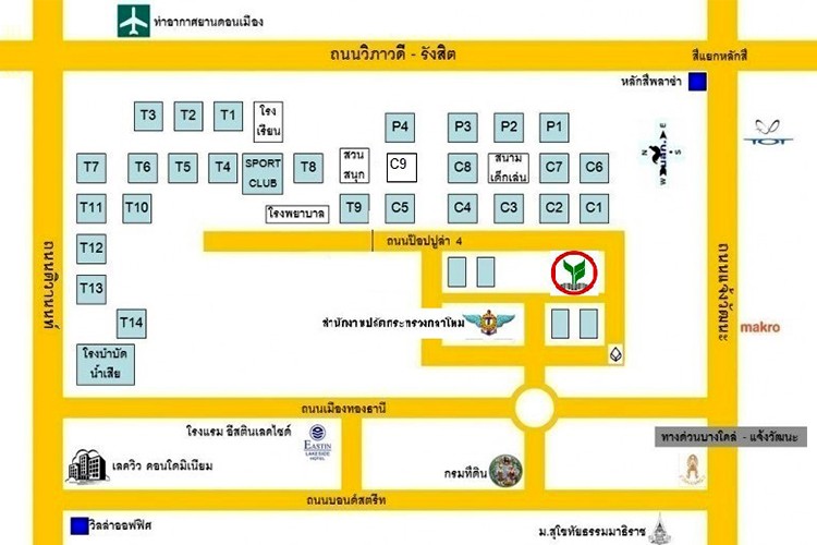 ขายและเช่า คอนโด ใกล้ทางด่วน ย่าน เมืองทองธานี แจ้งวัฒนะ ปากเกร็ด : ป๊อปปูล่า คอนโด : 32.84 ตารางเมตร