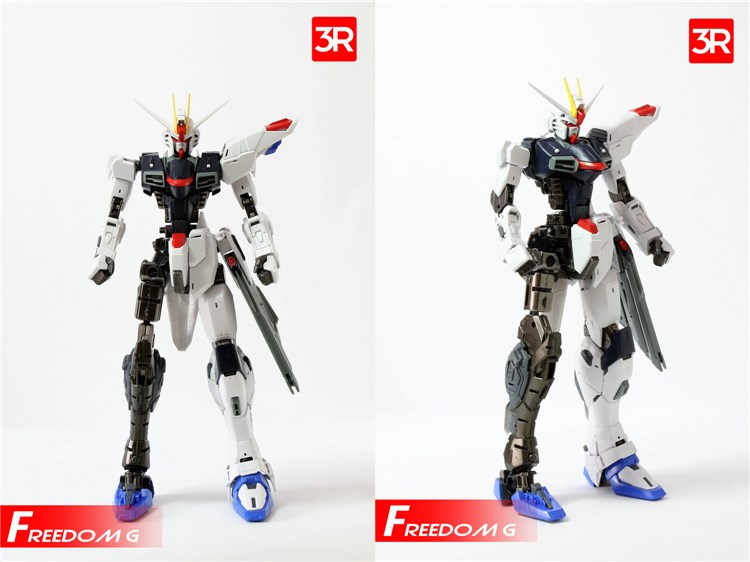 3R Alloy Skeleton MG1/100 Freedom 2.0 โครงในโลหะ
