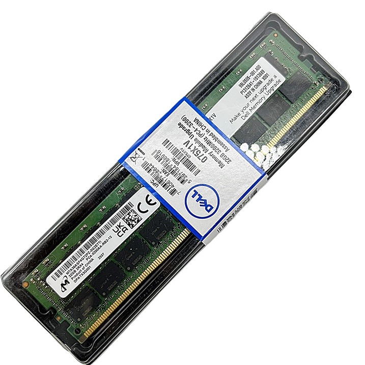 NEW Dell 075X1V [TorCompTH Thailand ขายจำหน่าย ราคา] Dell 32GB 2Rx4 DDR4-3200 PC4-25600R RDIMM Memory for R640
