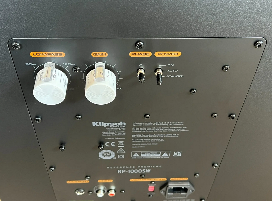 klipsch RP-1000SW