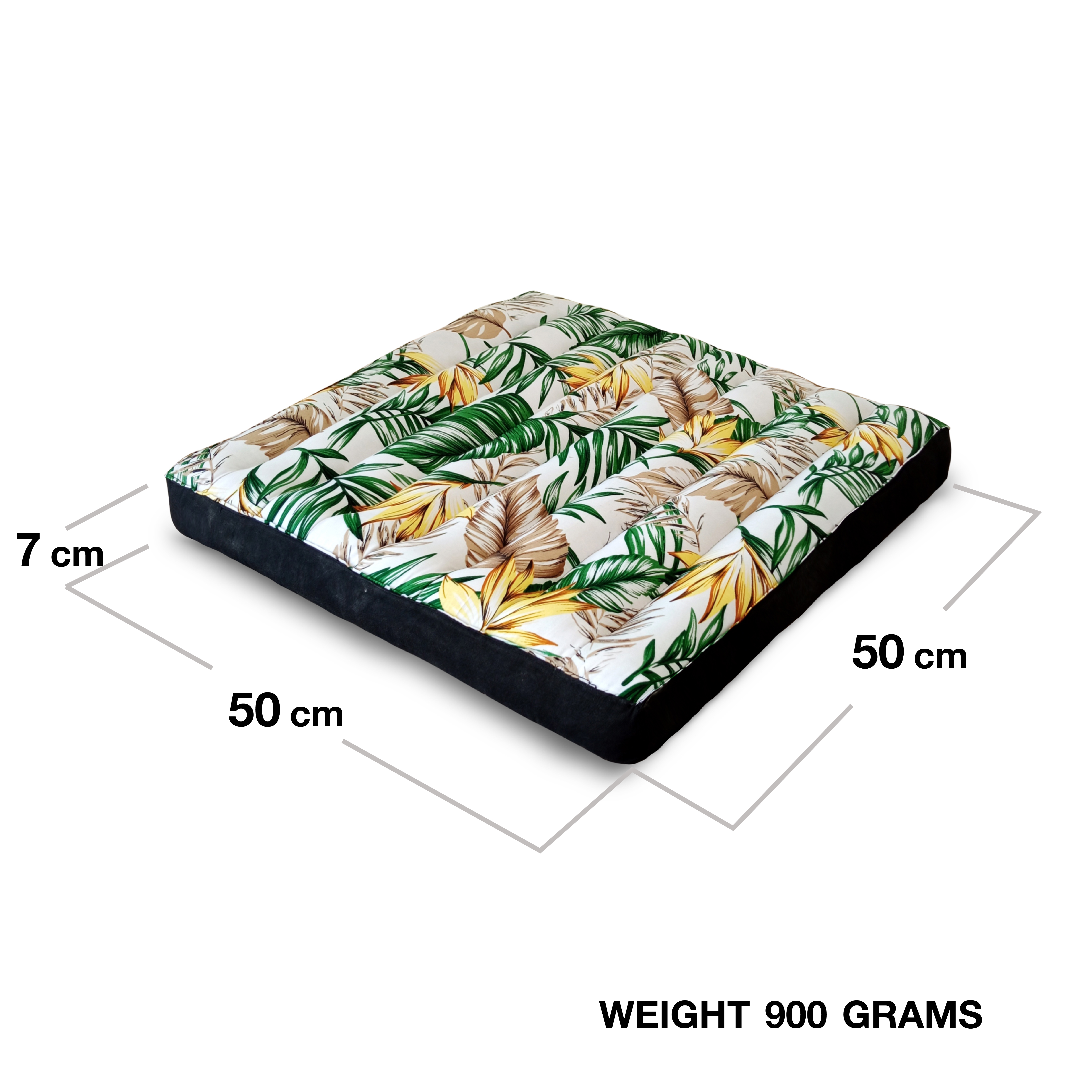 เบาะสมาธิหนาขนาดใหญ่ 50x50x7Cm ,Large special maditation mattresses Cushions Khit Pillow Small Kapok100%.