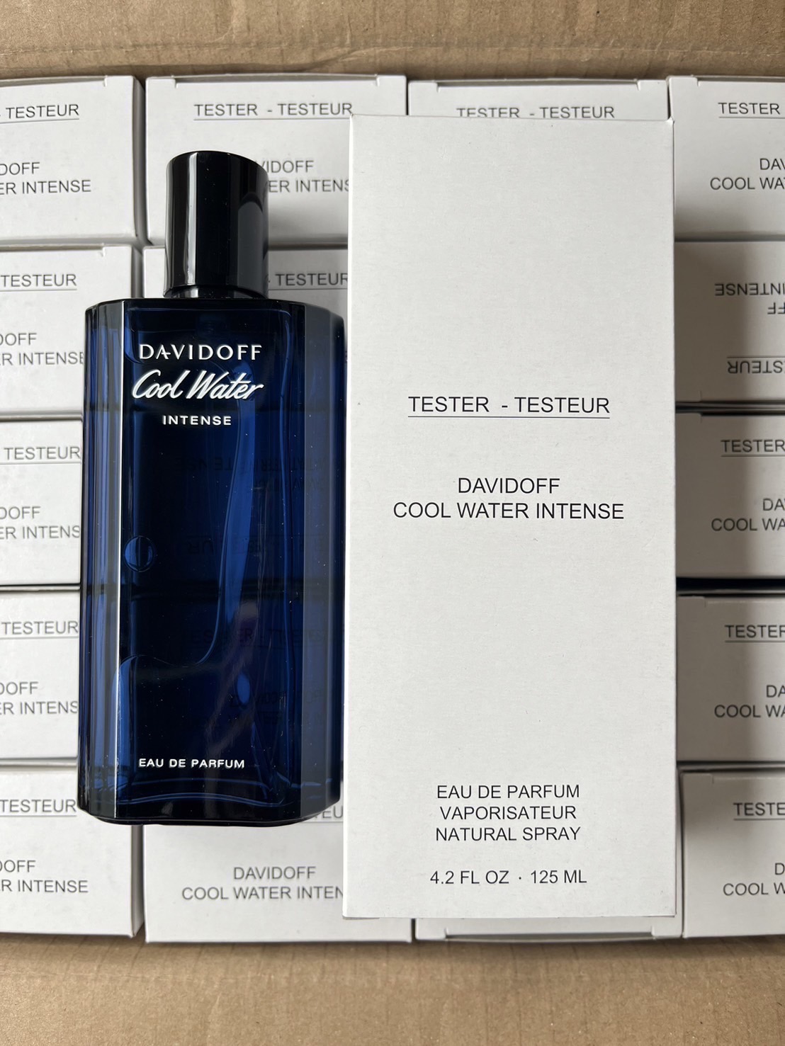 กล่องเทสเตอร์ Davidoff Cool Water Intense Eau De Parfum 125ml. ของแท้