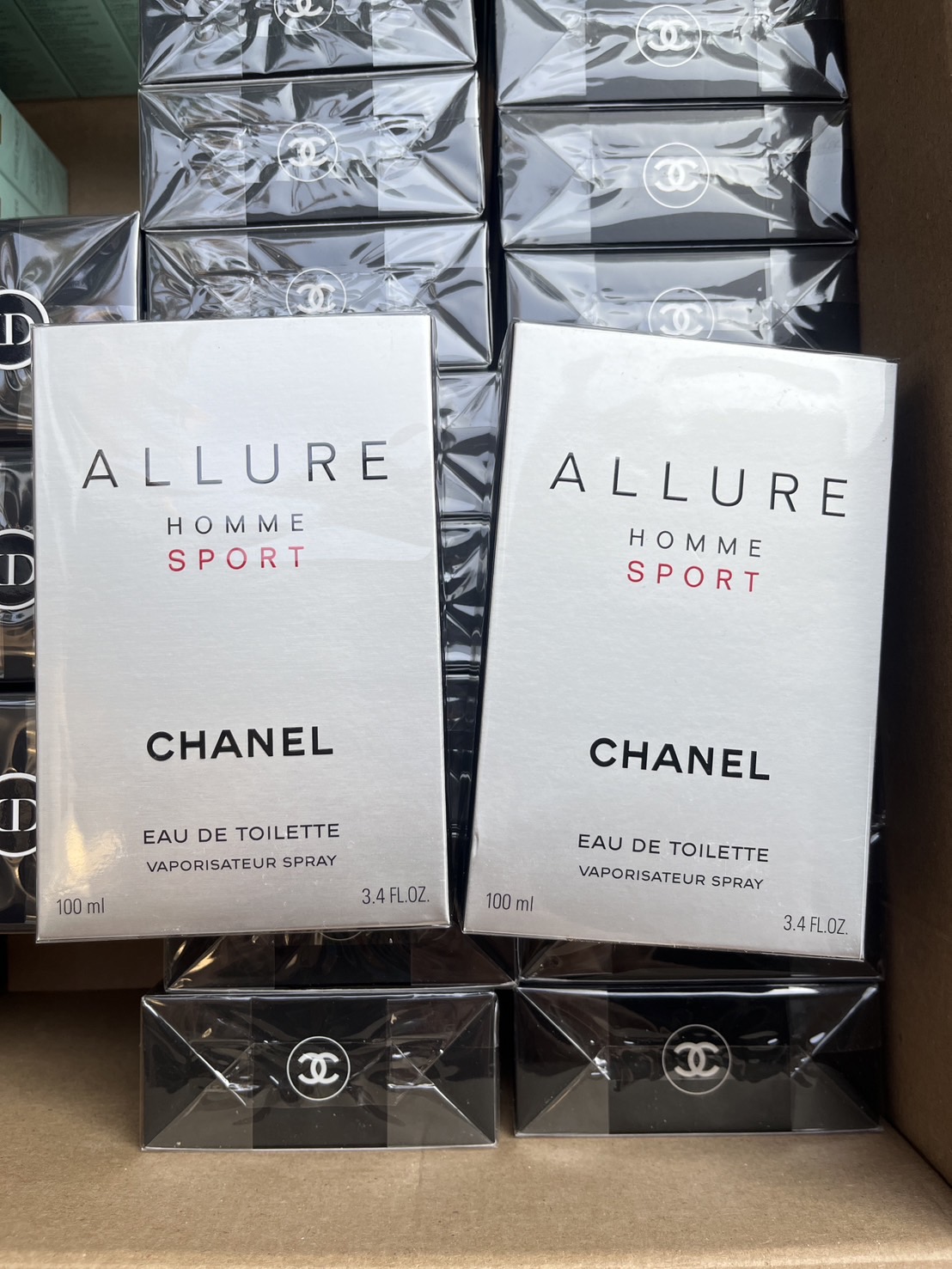 Chanel Allure Homme Sport For Men Eau de Toilette 100ml. ของแท้ (1กล่อง)