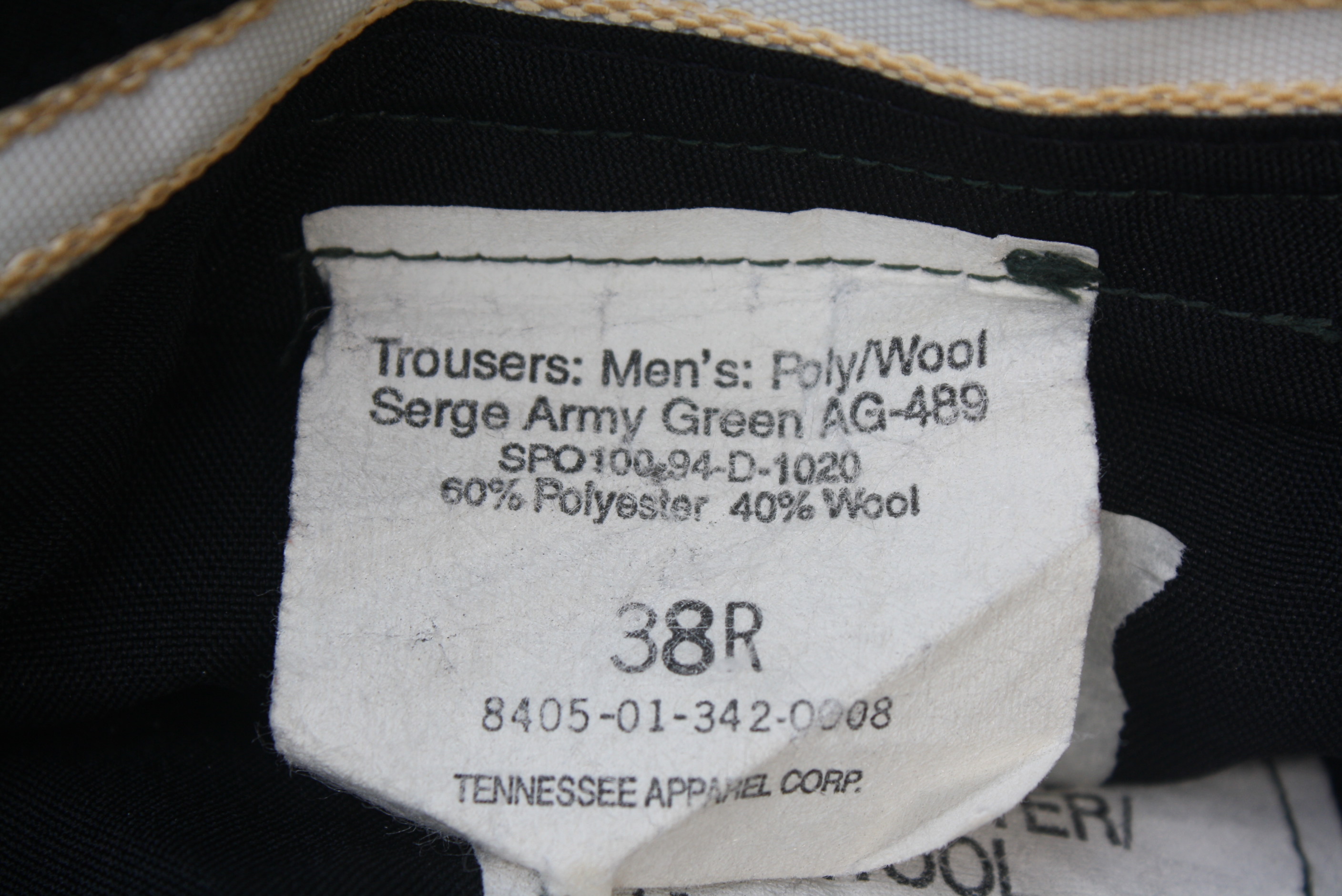 กางเกงทหารสหรัฐ