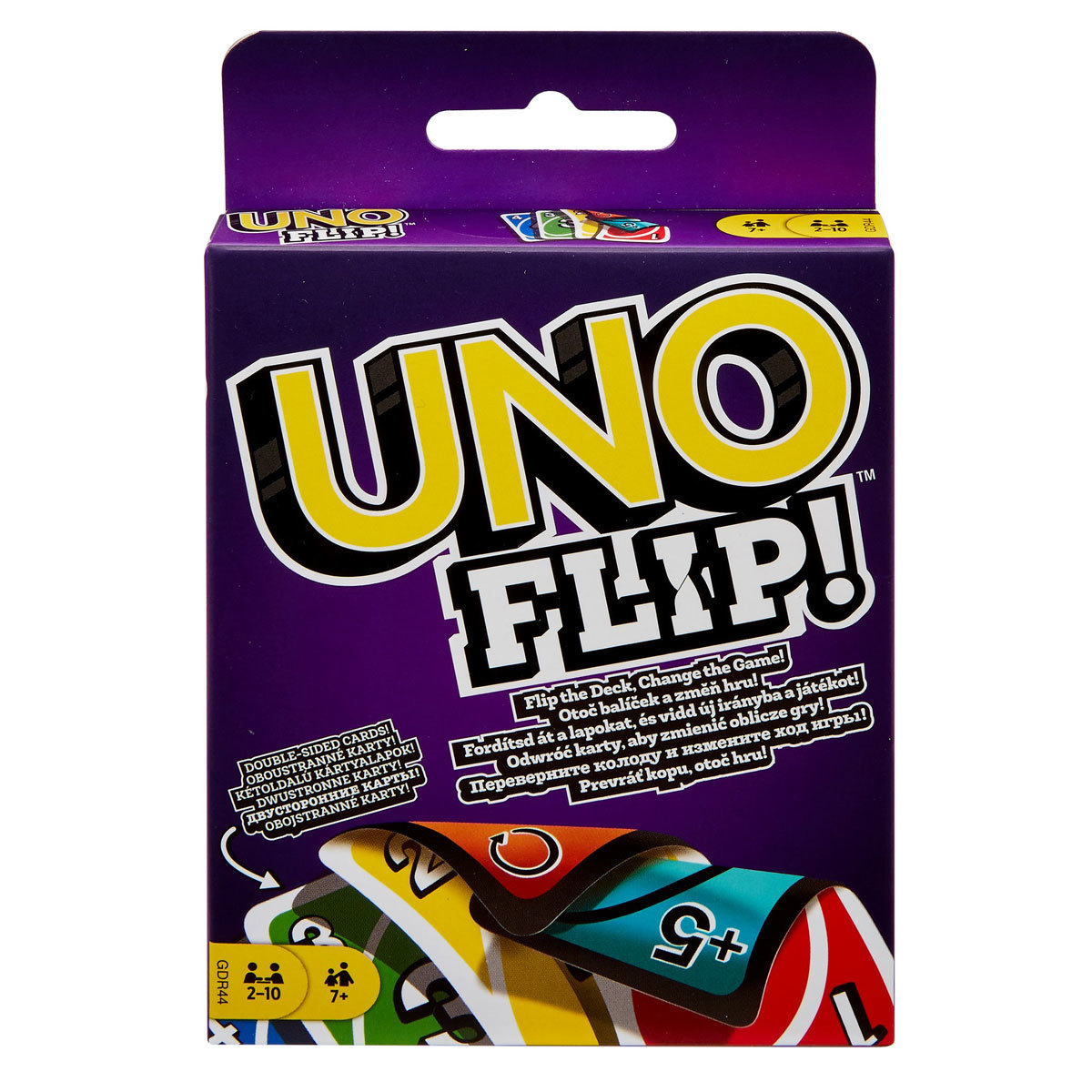 UNO Flip! Card Game (Mattel) การ์ดอูโน่ฟลิป ลิขสิทธิ์แท้ #GDR44
