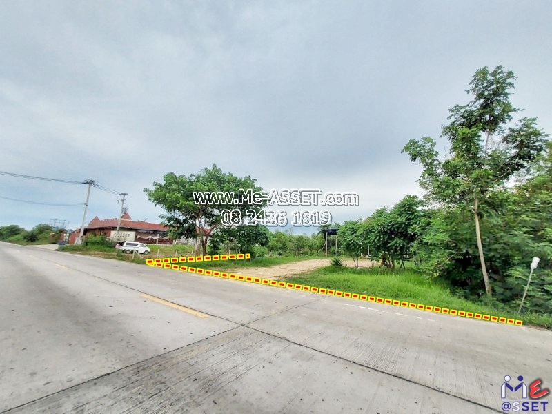 ขายที่ดินถมแล้ว ย่าน วัดมะเกลือ บางแก้วฟ้า คลองโยง ห้วยพลู ลานตากฟ้า : ใกล้คาเฟ่แมว Play With Cat Cafe : 168 ตร.วา