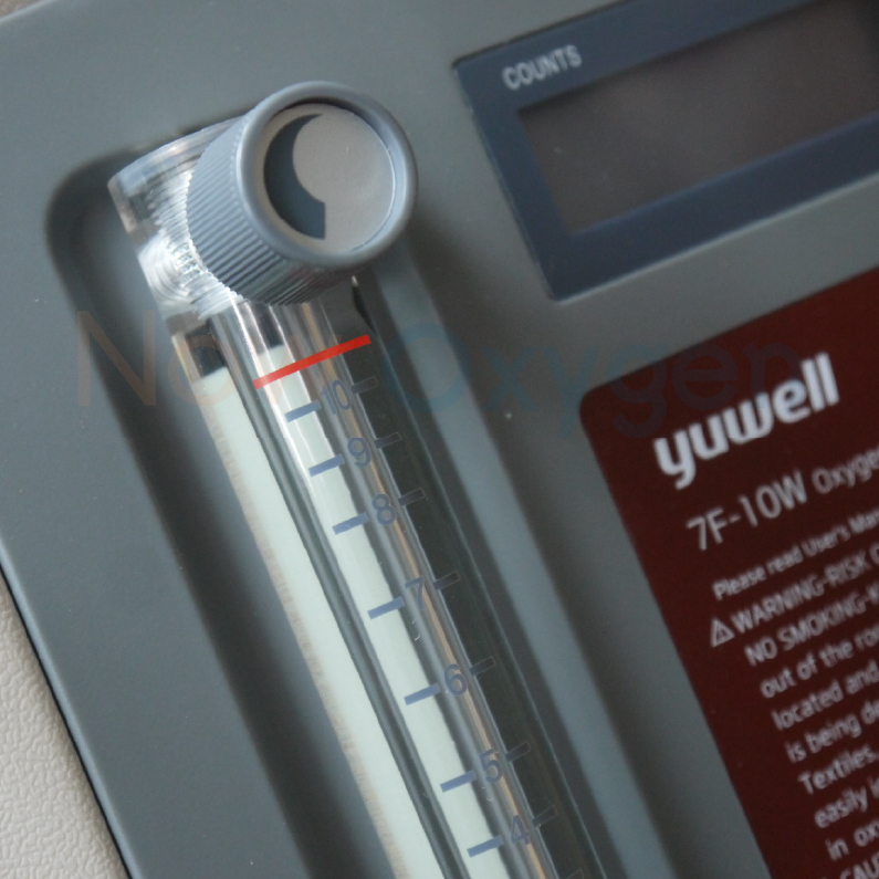 ตู้พักฟื้นสัตว์ขนาด 45*45 ซม. จับคู่กับเครื่องผลิตออกซิเจนขนาด 5 ลิตร Yuwell รุ่น 7F-5W