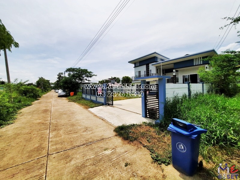 ขายบ้านเดี่ยว ย่าน สามพราน ไร่ขิง นครชัยศรี บรมราชชนนี : ออมไทย : 2 ชั้น 100 ตารางวา