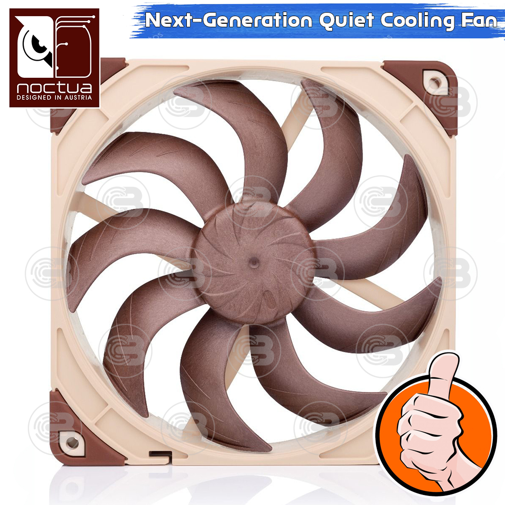 [CoolBlasterThai] Noctua NF-A14x25 G2 PWM Sx2-PP PC Fan Case (size 140 mm.) ประกัน 6 ปี