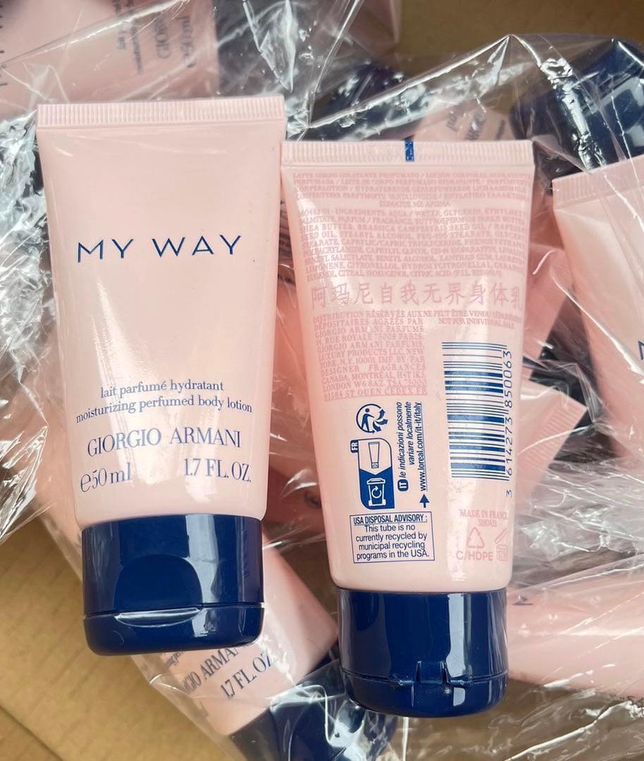 Giorgio Armani My Way Perfumed Body Lotion 50ml. กลิ่นเดียวกันน้ำหอม โลชั่นบำรุงผิวกายกลิ่นหอม