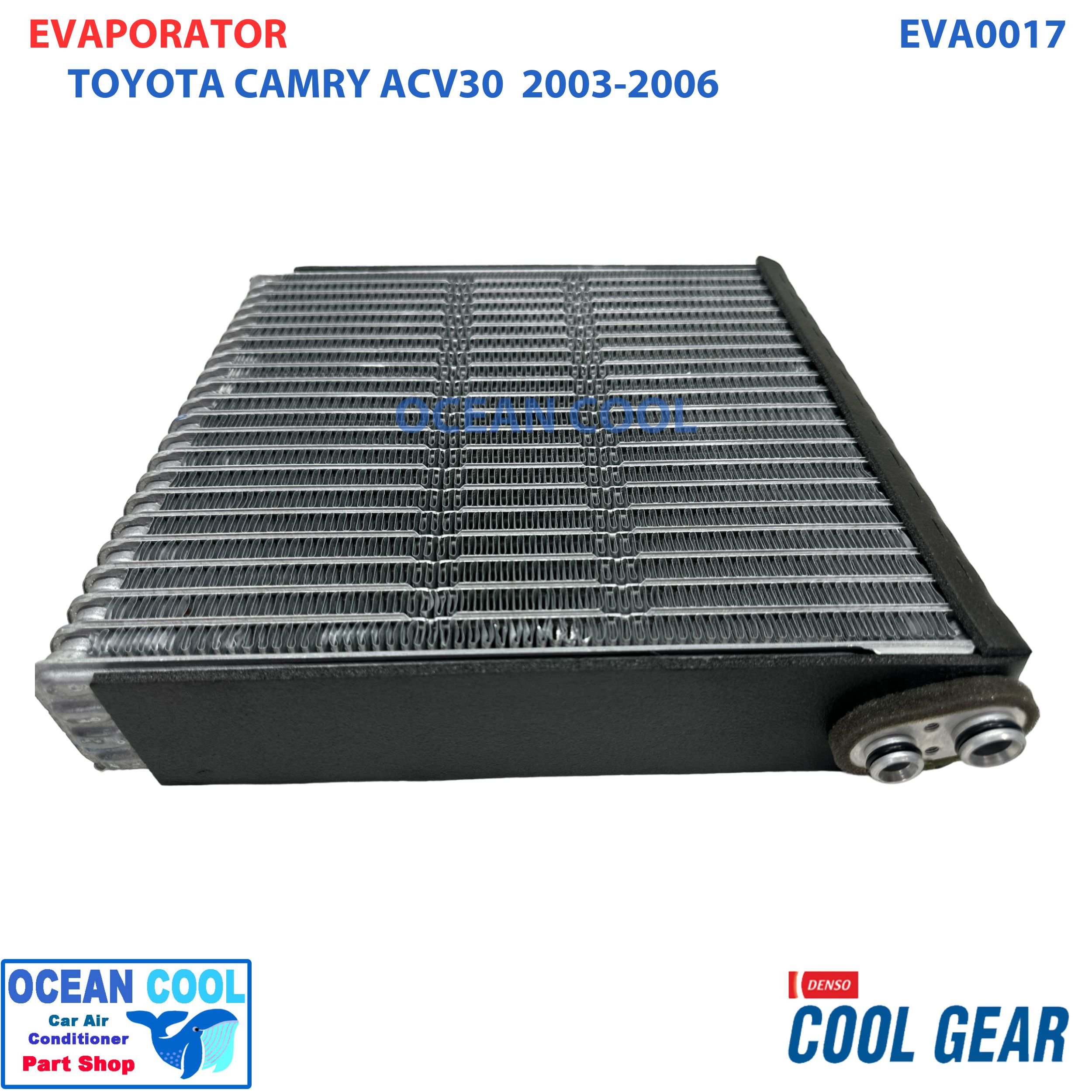 คอยล์เย็น แคมรี่ 2003 - 2006 EVA0017 COOL GEAR รหัส TG446600-90904W EVAPORATOR TOYOTA CAMRY ACV30 2003 รังผึ้ง ตู้แอร์ คอยเย็น โตโยต้า แคมรี พ.ศ. 2546 ถึง 2549 อะไหล่ แอร์ รถยนต์