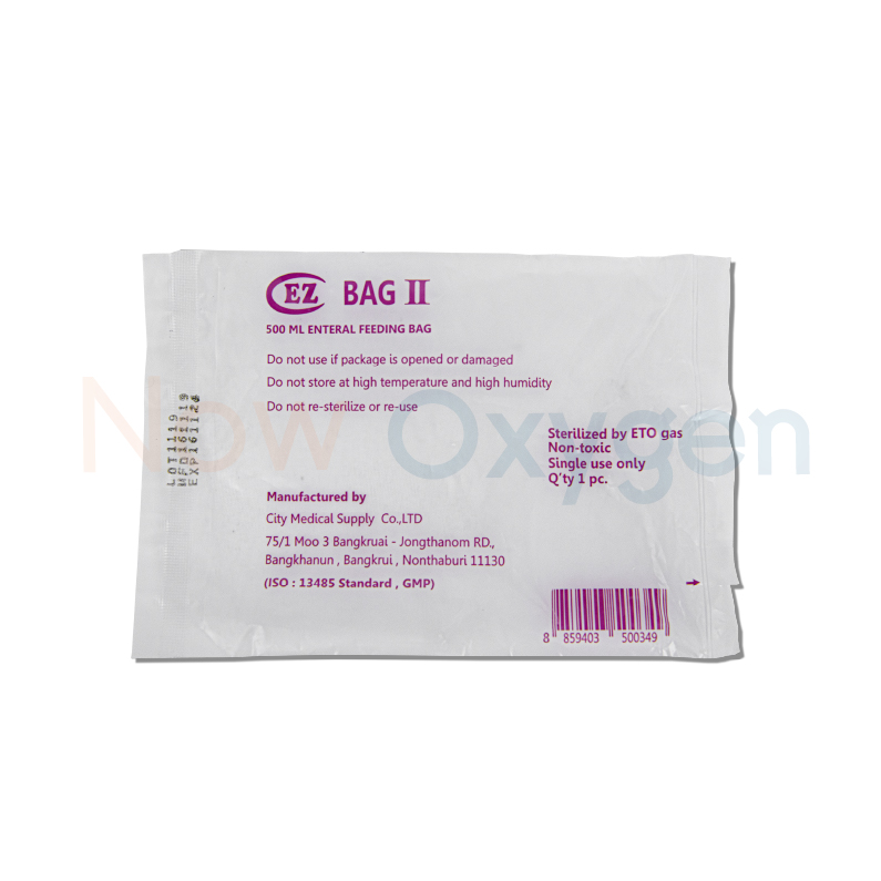 (แพ๊ค 100 ถุง) ถุงให้อาหาร ผู้ป่วย สำหรับบรรจุอาหารเหลว EZ Bag