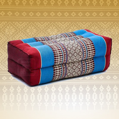 หมอนหนุน ขิดมาตรฐาน ของรับไหว้ ,The original Khit Rectangle health Pillow Thai Bolster Lumber 33x15x10 cm