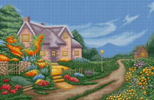 Evening in spring
