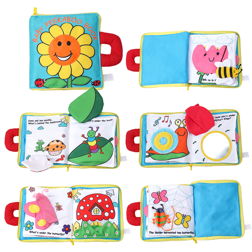 หนังสือผ้า Baby Peekaboo Book