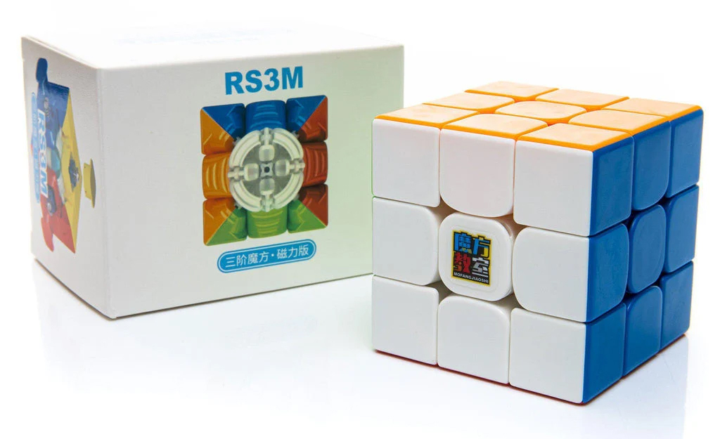 รูบิค รุ่นมาตรฐาน 3x3 Rubik Moyu RS3M 2020 (แม่เหล็ก)