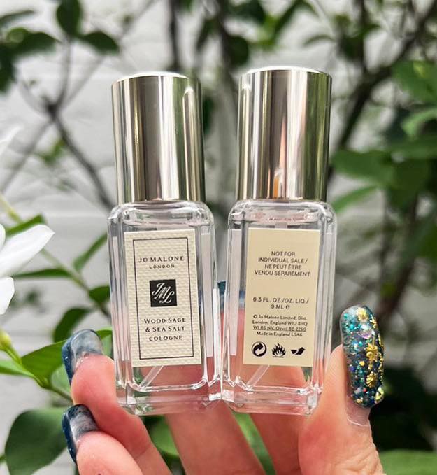 Jo Malone Wood Sage & Sea Salt Cologne 9ml. หัวสเปรย์