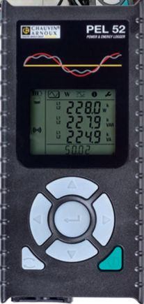 PEL51, PEL52 Power and Energy Logger เครื่องวัดและบันทึกพลังงานไฟฟ้าแบบ 1 เฟส_Chauvin Arnoux