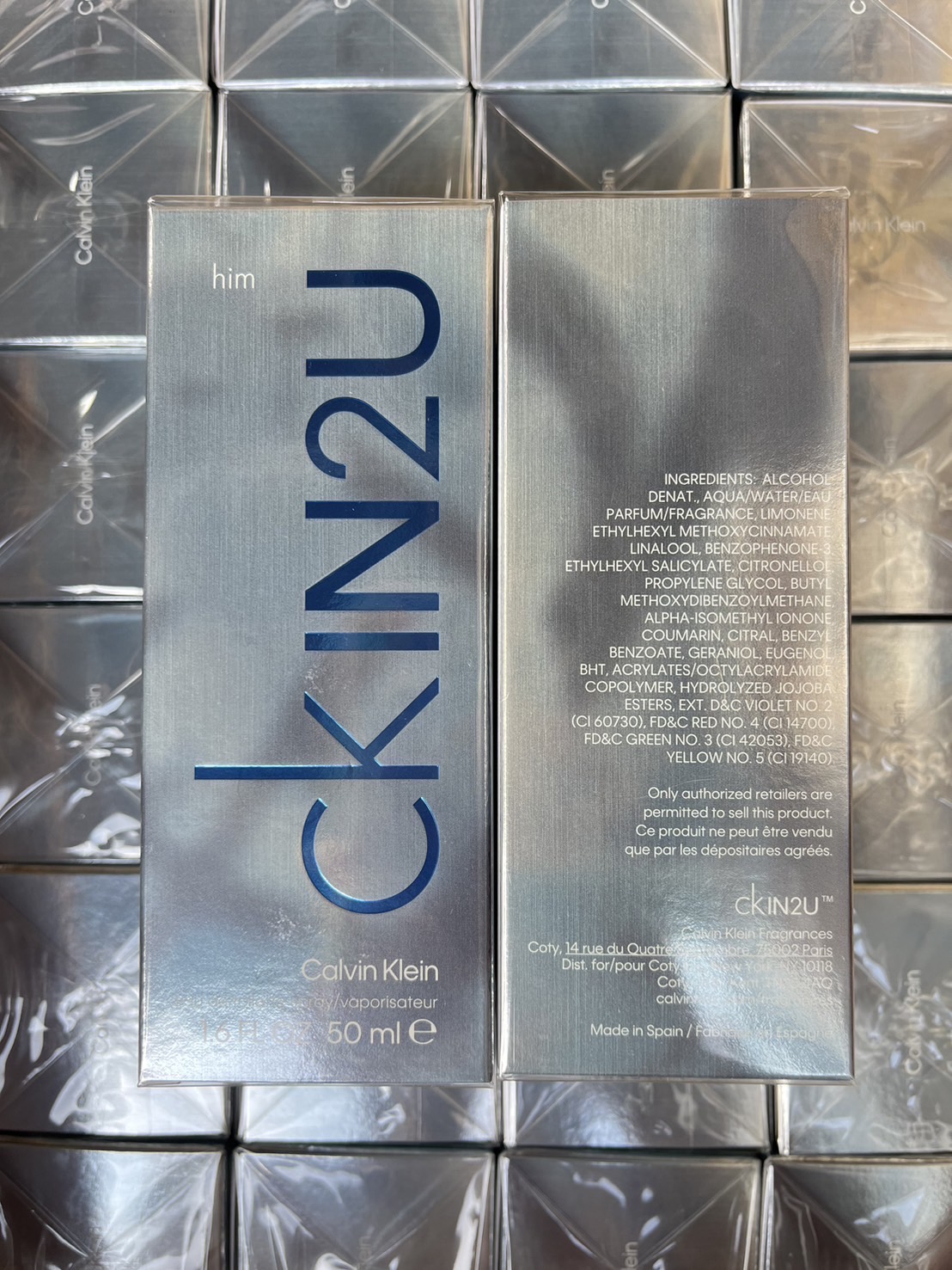 Calvin Klein CKIN2U For Him EDT 50ml. ของแท้