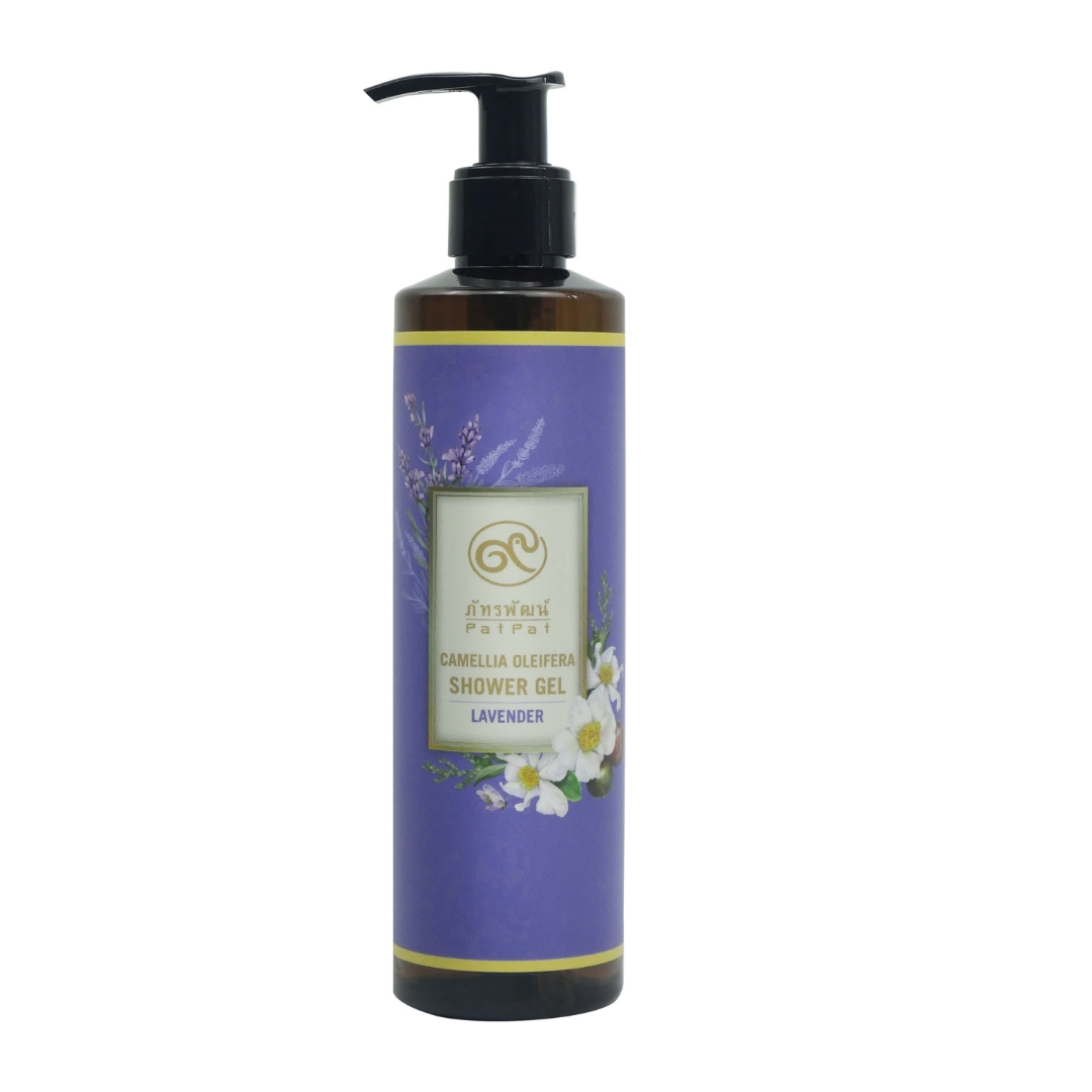 Shower gel น้ำมันเมล็ดคามีเลีย กลิ่นดอกลาเวนเดอร์