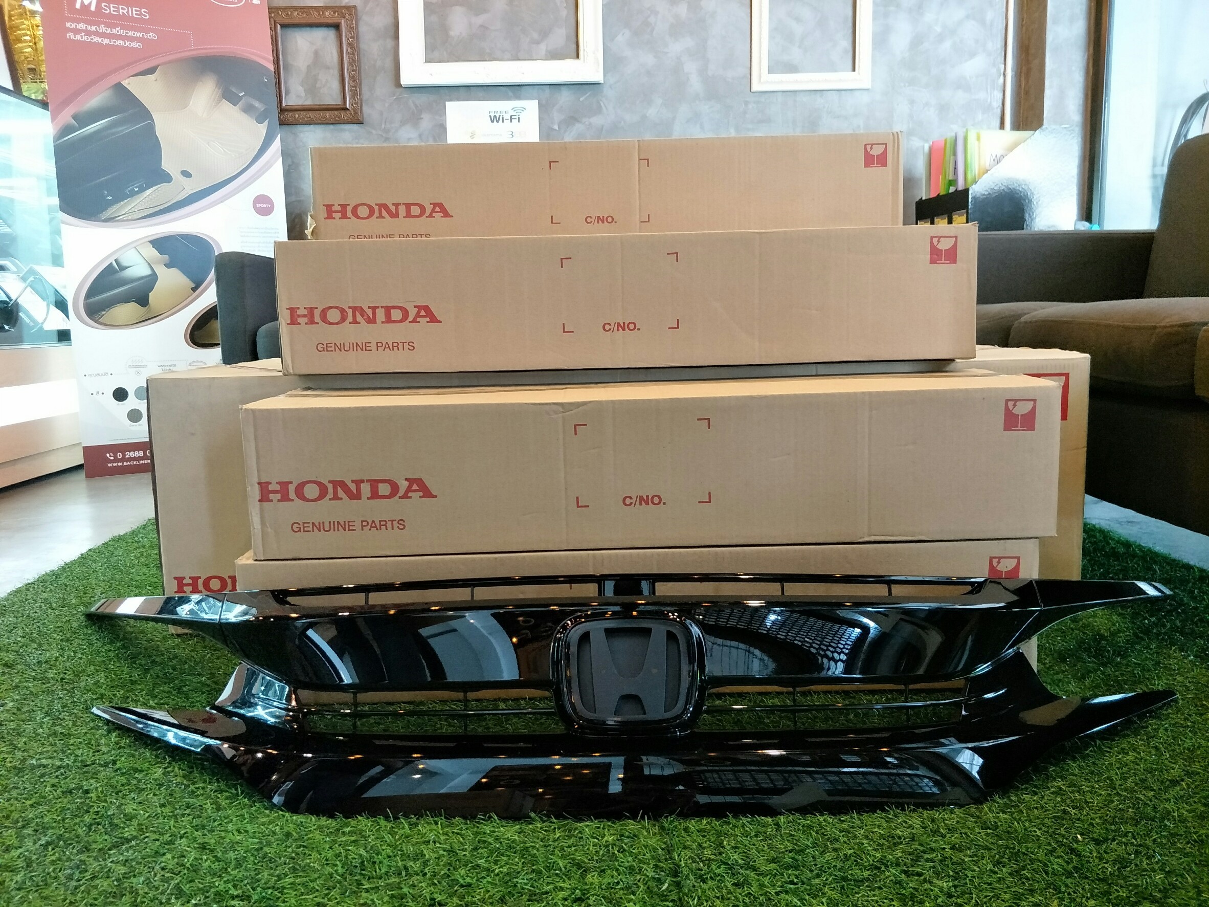 กระจังหน้า CIVIC RS แท้ CIVIC FC 2016-2017