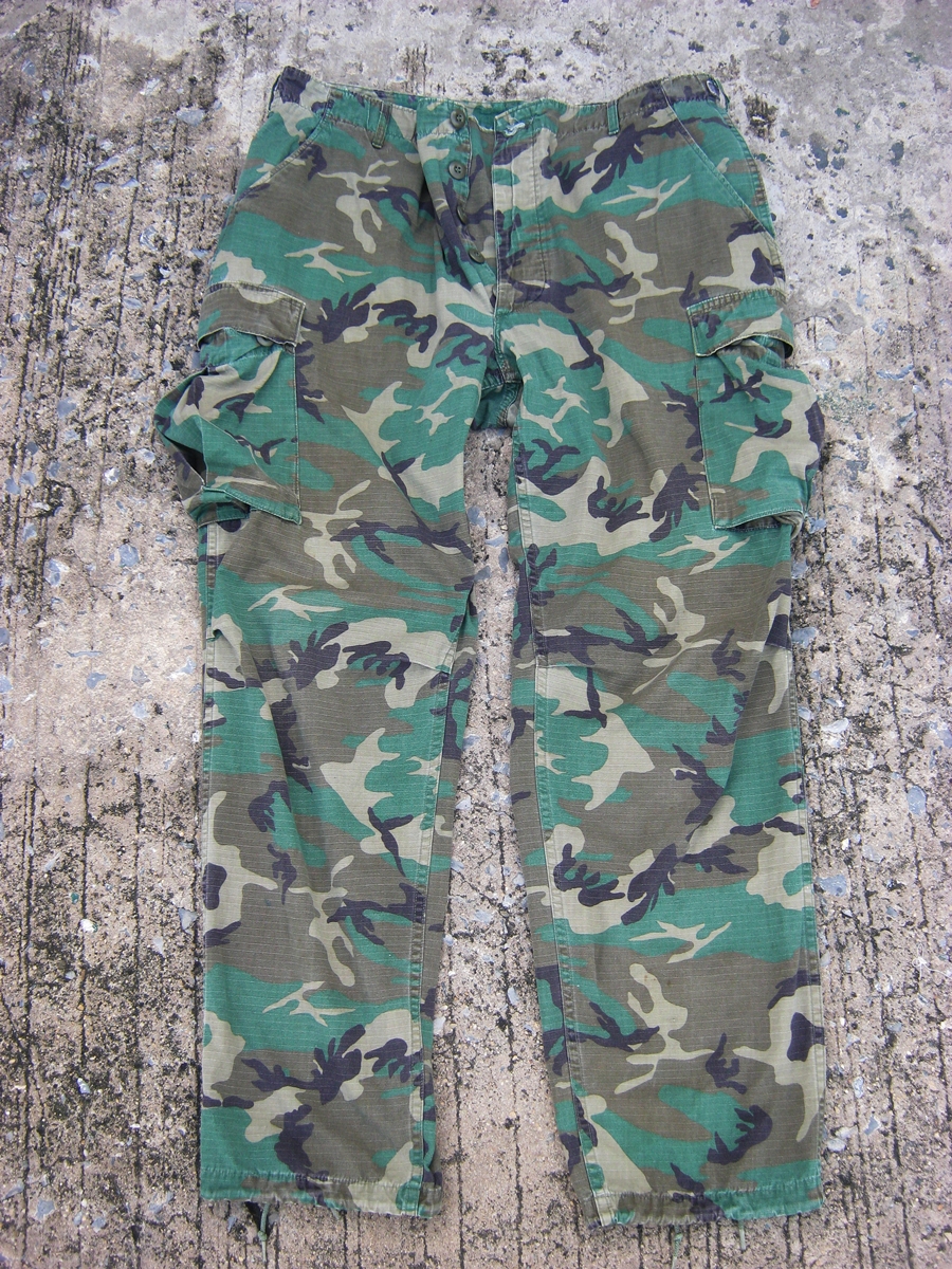 ขายแล้ว กางเกง ERDL 1981 CAMOUFLAGE PATTERN TROUSERS