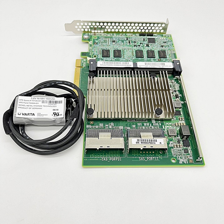 HPE 698533-B21 729637-001 [TorCompTH Thailand ขาย จำหน่าย ราคา] HPE Smart Array P830/4GB FBWC 12Gb 2-ports Int SAS Controller