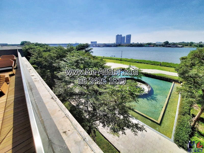 ขายคอนโดริมแม่น้ำเจ้าพระยา ใกล้รถไฟฟ้า ย่าน ตลาดต้นสัก แยกพระนั่งเกล้า สนามบินน้ำ : เดอะโพลิแทนรีฟ The Politan Rive : 31.12 ตร.เมตร