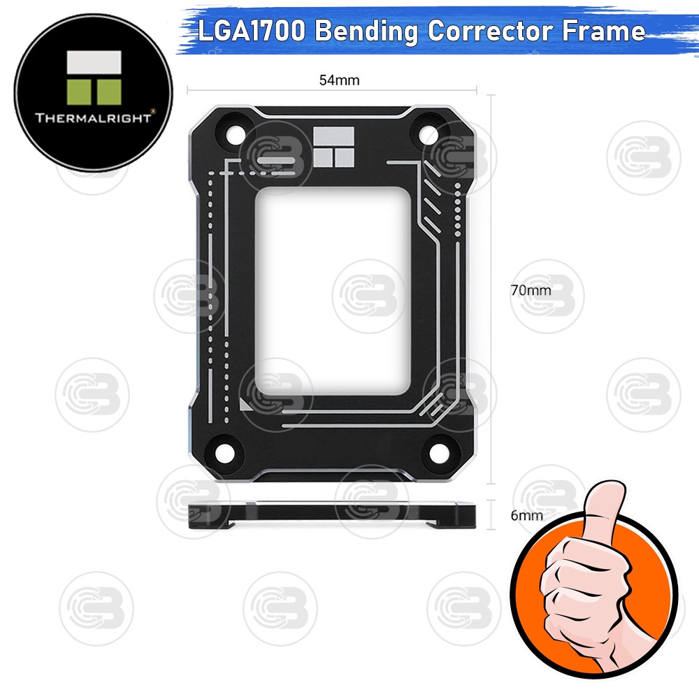 [CoolBlasterThai] Thermalright LGA1700 BCF Bending Corrector Frame Black (intel Gen.12/13/14)