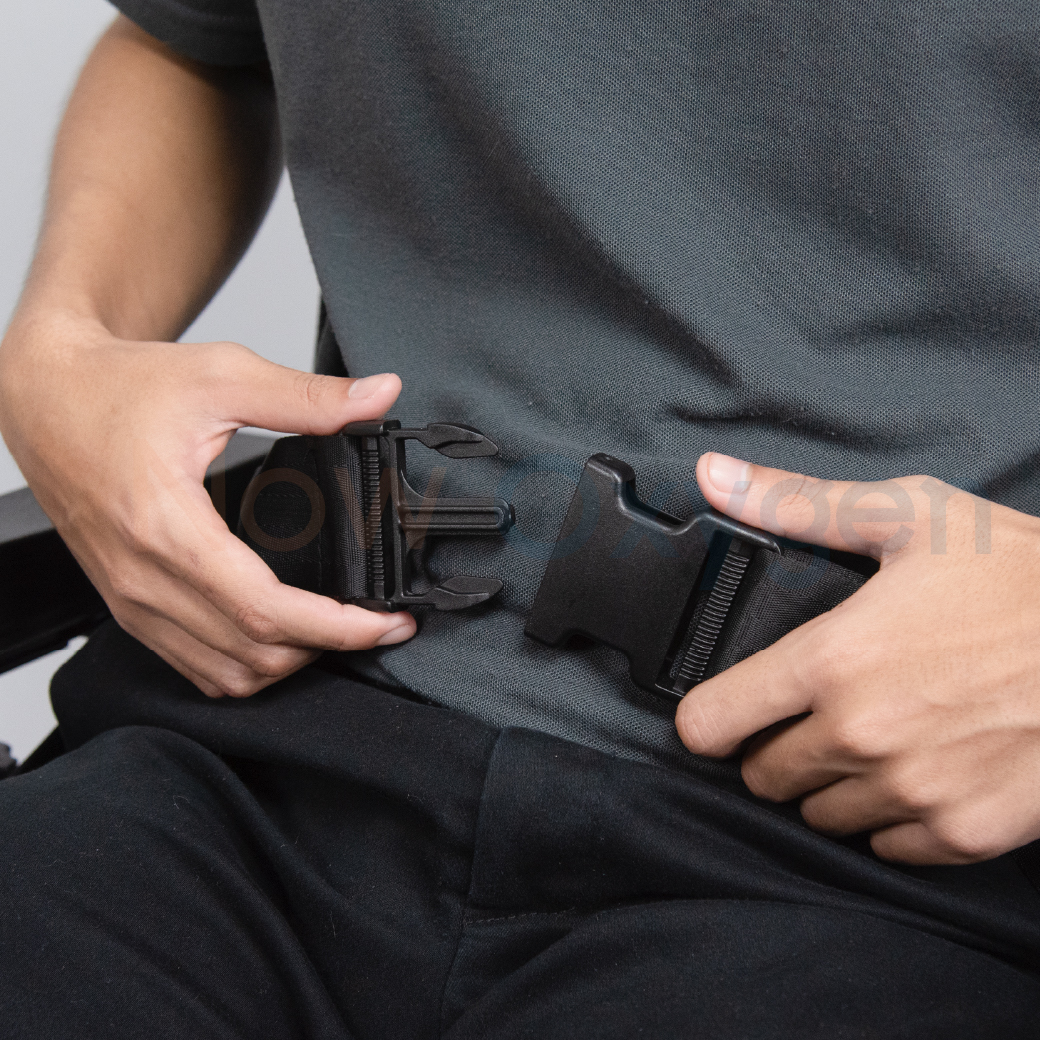 รถเข็นไฟฟ้า รุ่นพนักพิงสูง (High Back) ปรับเอนนอน ปรับยืดขาและเหยียดขา รับประกัน 1 ปี