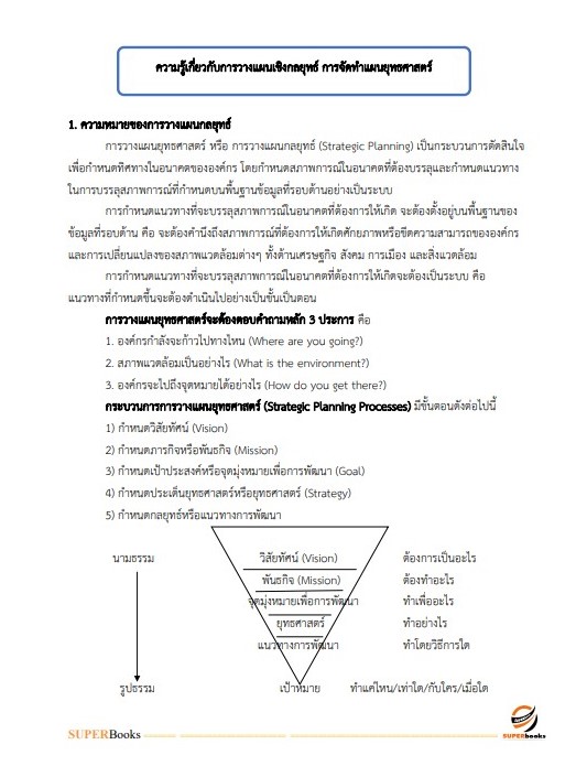 แนวข้อสอบ เจ้าหน้าที่ขนส่ง (ด้านวิเคราะห์นโยบายและแผน) กรมท่าอากาศยาน