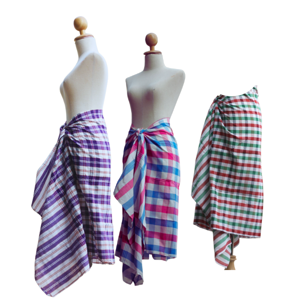 ผ้าขาวม้าฝ้าย P2 รุ่นมาตรฐานชายไทย ขนาด 80x200 cm