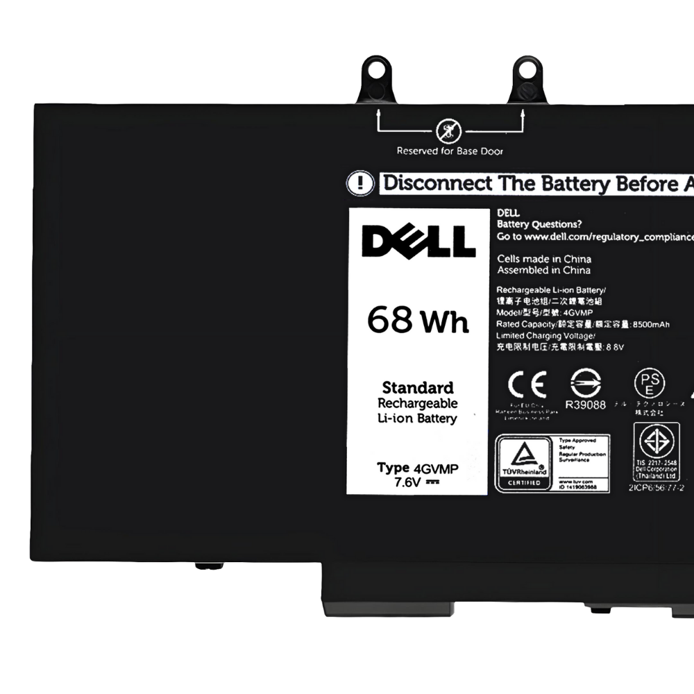 Battery Dell Inspiron 7791 2-in-1, 4-Cell 68Wh, แบตเตอรี่ Dell 4GVMP ของแท้รับประกันศูนย์ Dell Thailand ราคาไม่แพง