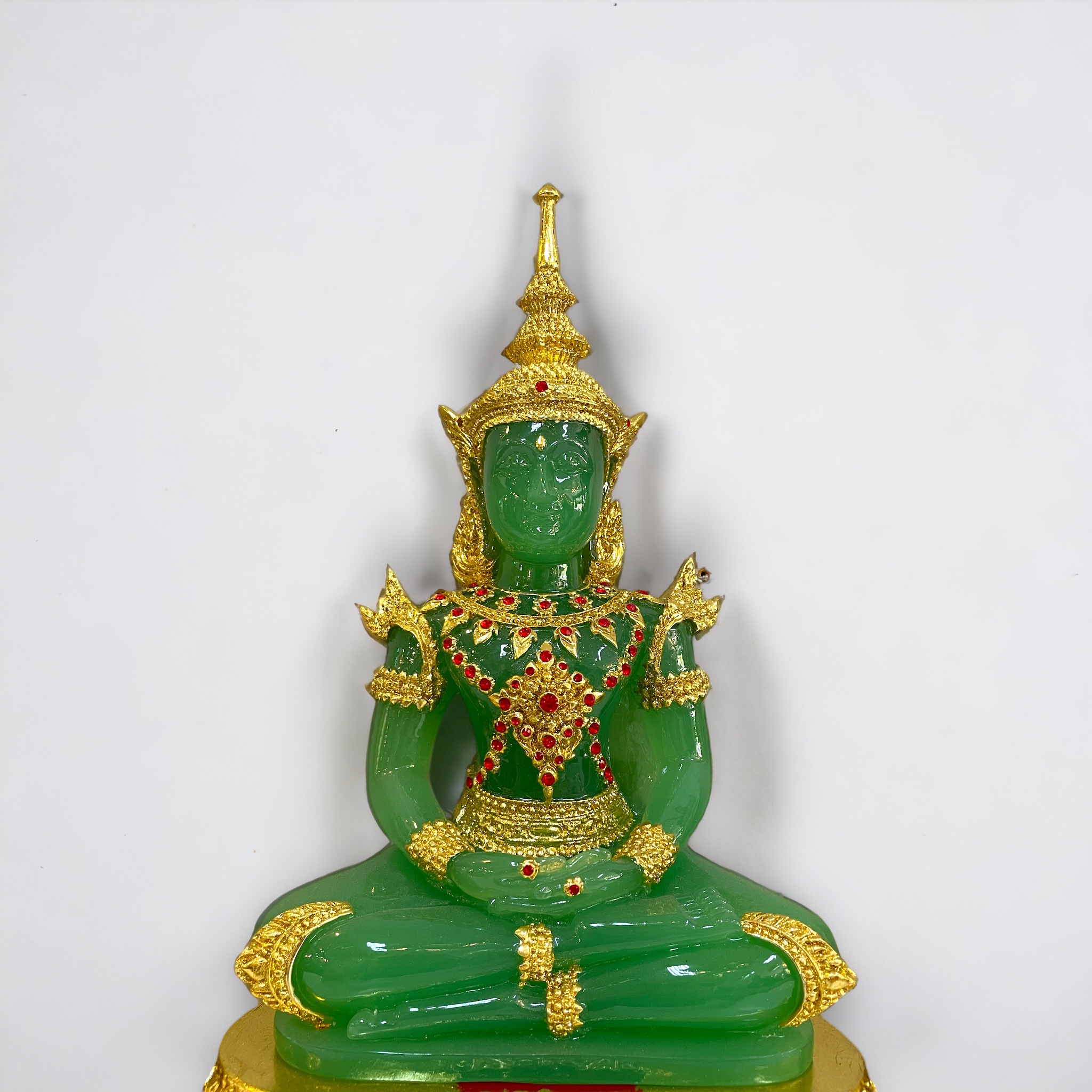 พระแก้วมรกต 9 นิ้ว ฤดูร้อน สีเขียวหยก