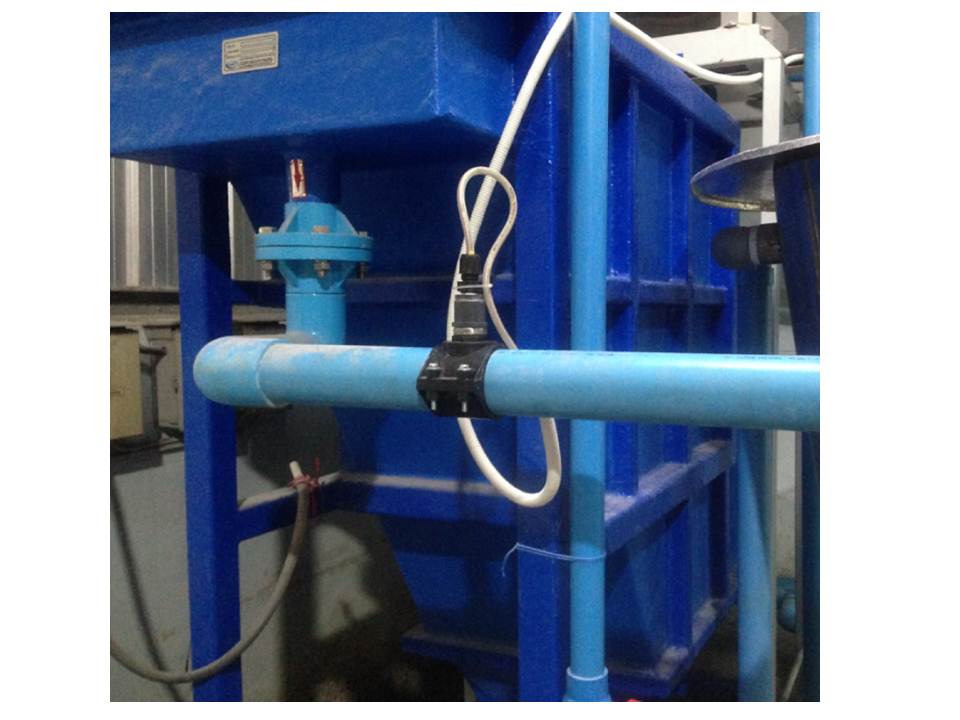 Lamella Clarifier , ถังตกตะกอน Lamella กำลังการผลิต 2 m3/hr (WxLxH : 600mmx2100mmx2110mm)